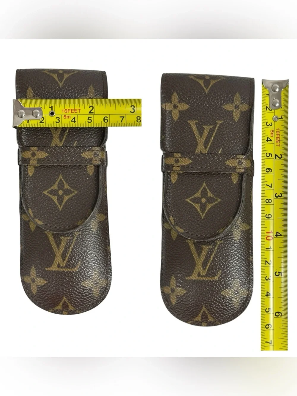 Louis Vuitton Monogram Leather & Suede Eyeglasses Pen Holder